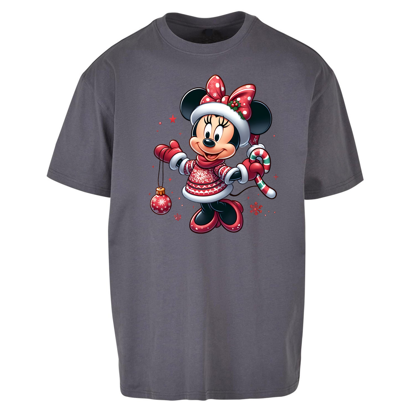 Mini Mouse Christmas Oversized T Shirts