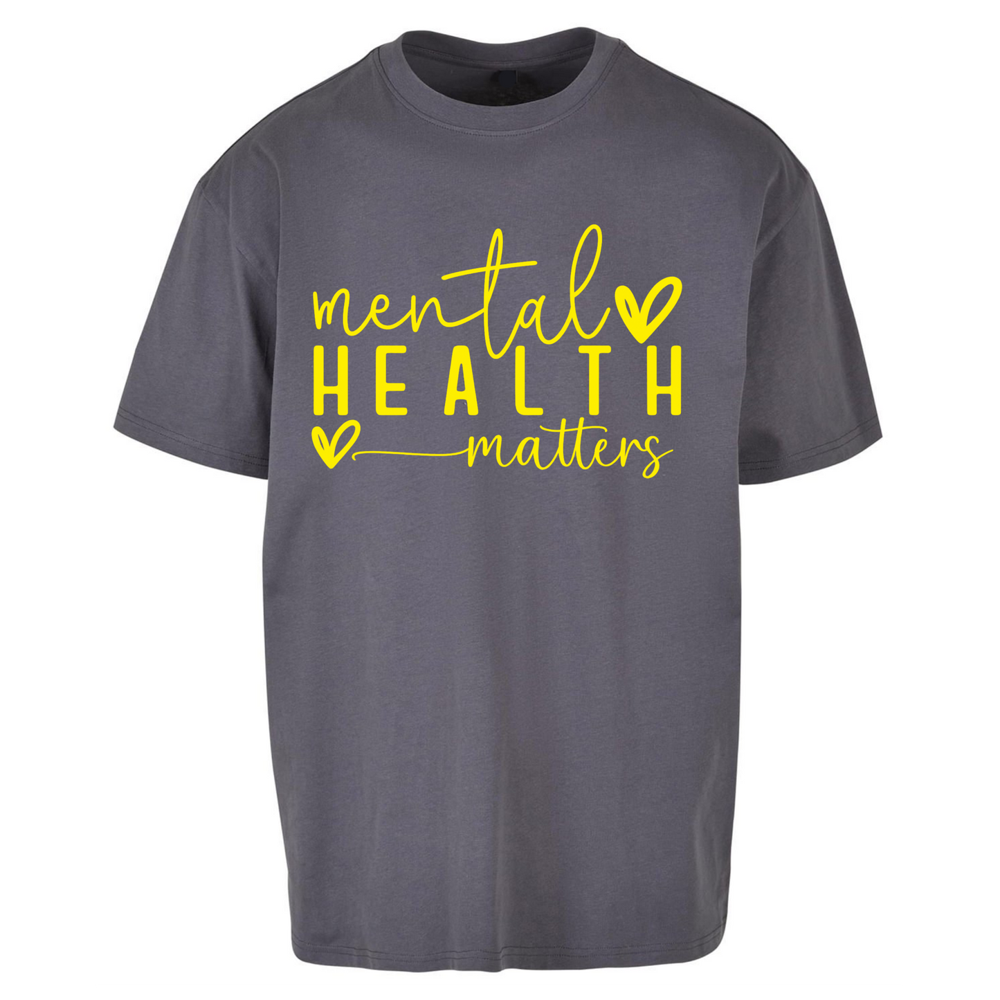 Mental Health Matters Oversized T Shirts