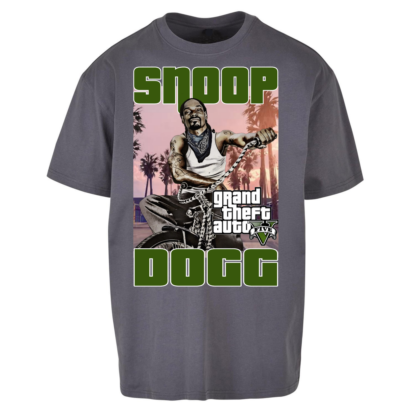 Snoop Dogg Grand Theft Auto Oversized T Shirts