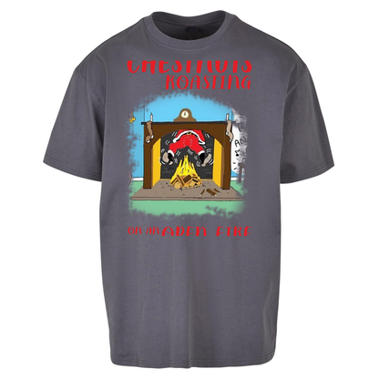 Chestnuts Roasting On An Open Fire Christmas Oversized T Shirts