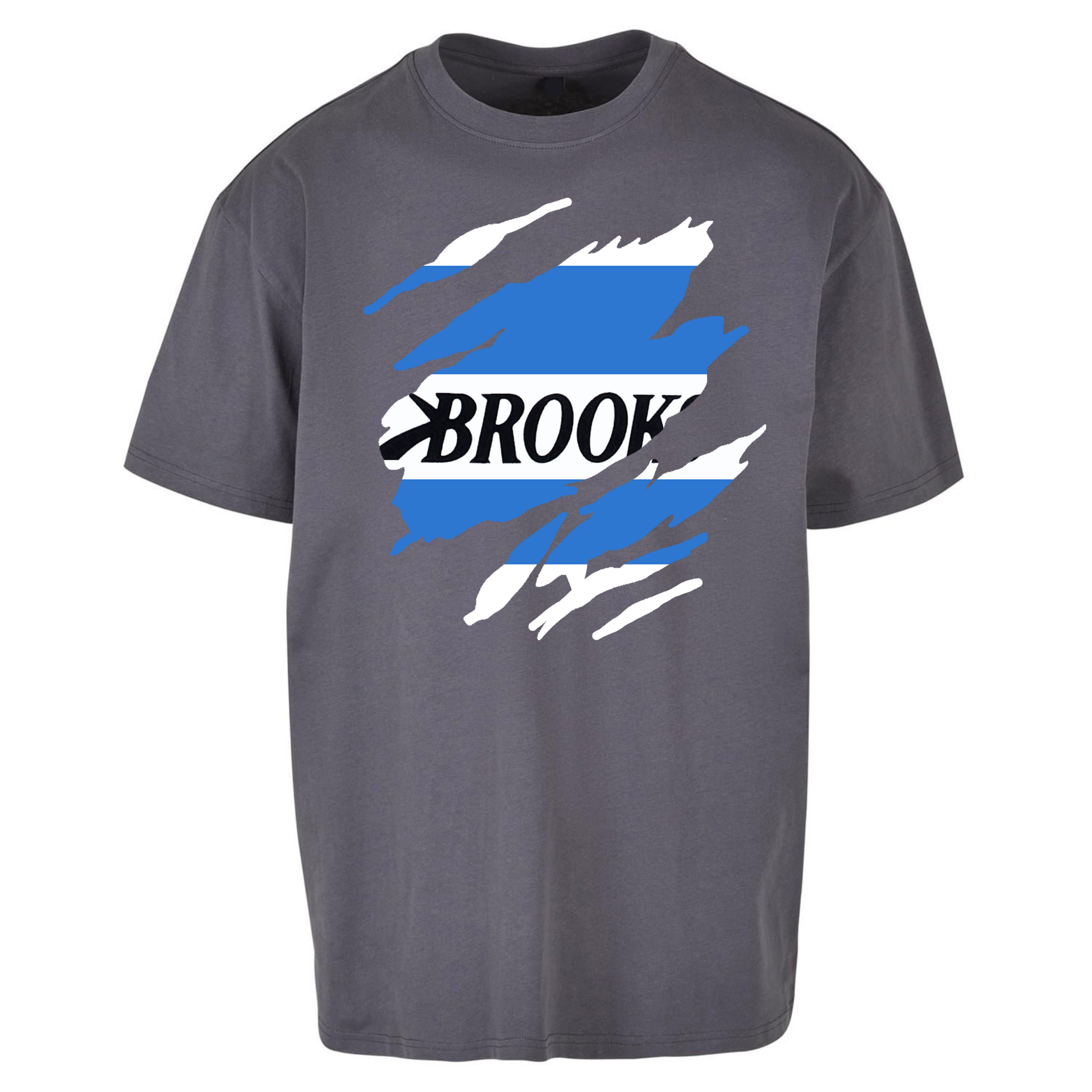 Retro QPR 1992 Torn Effect Oversized T Shirts