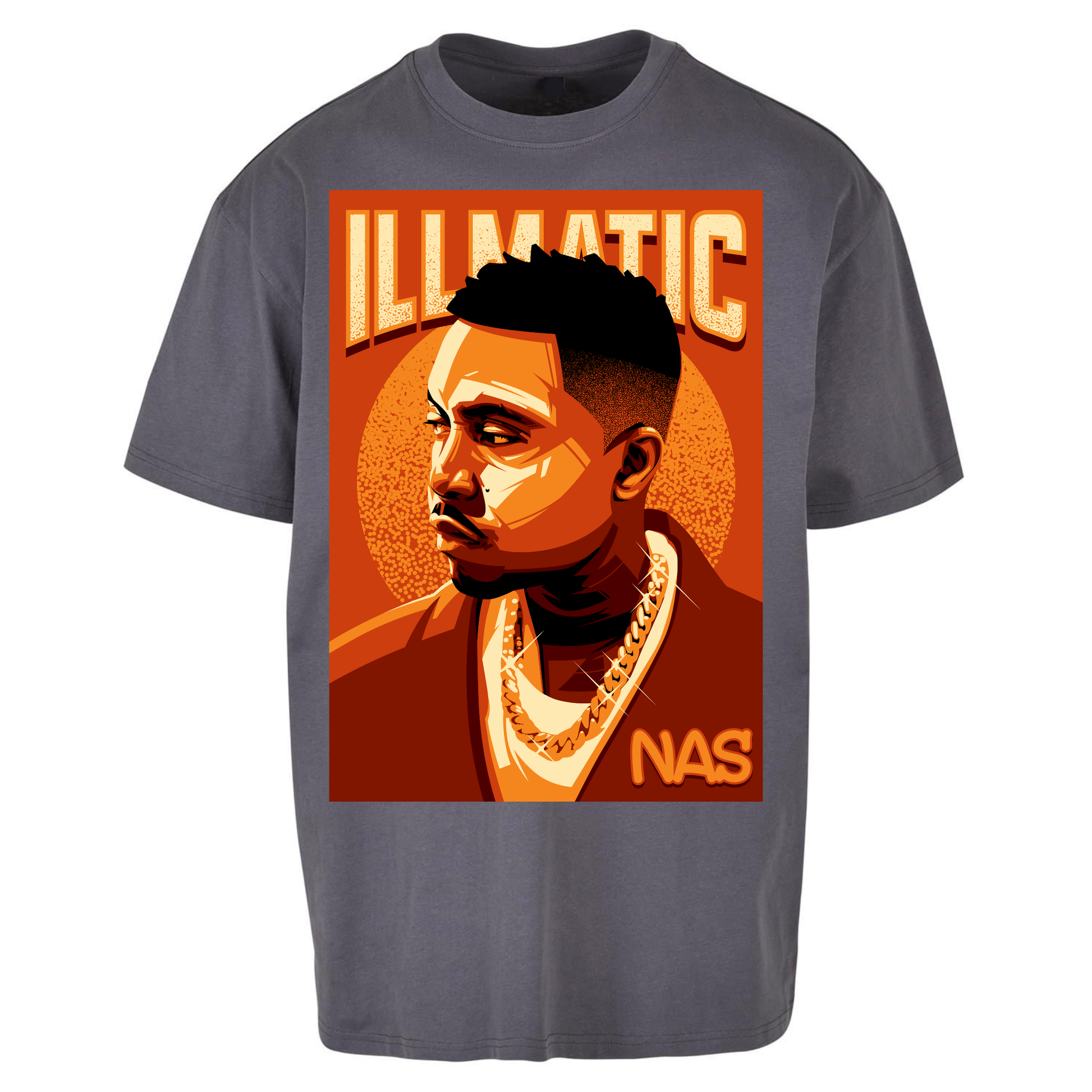 Nas Illmatic Oversized T Shirts