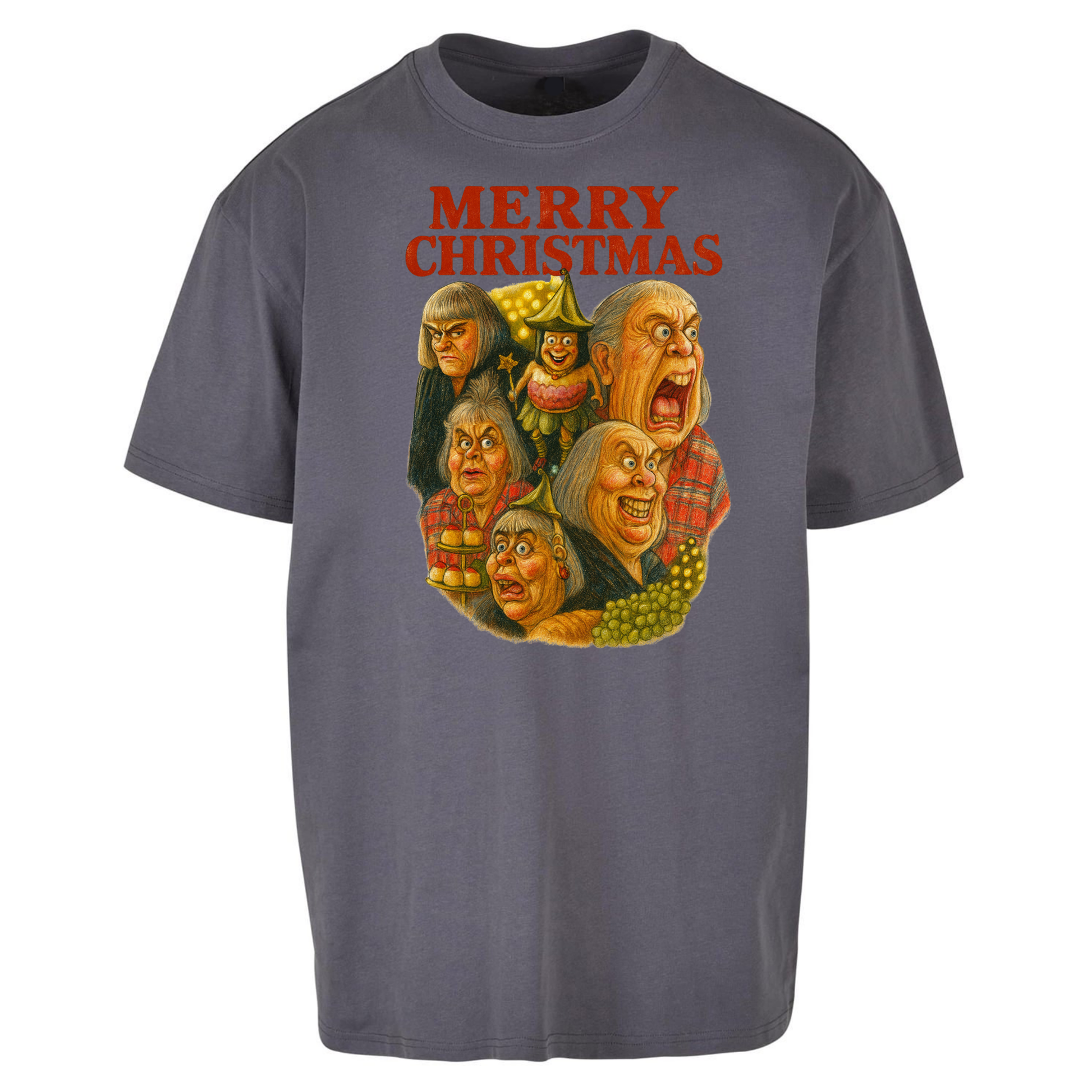 M&S Christmas Food 2025 Advert Oversized T Shirts