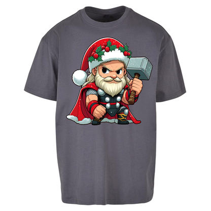 Thor Santa Oversized T Shirts