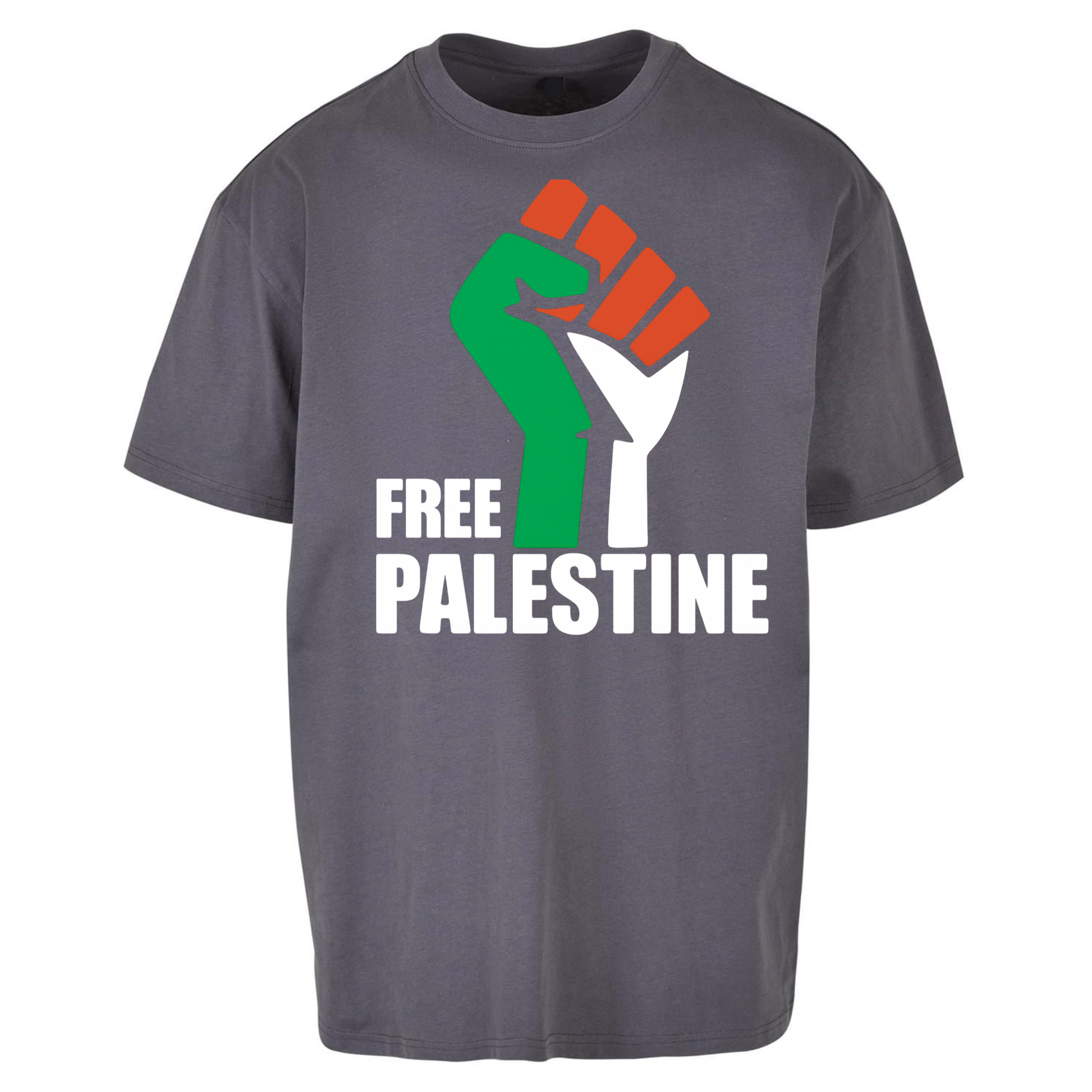 Free Palestine Oversized T Shirts