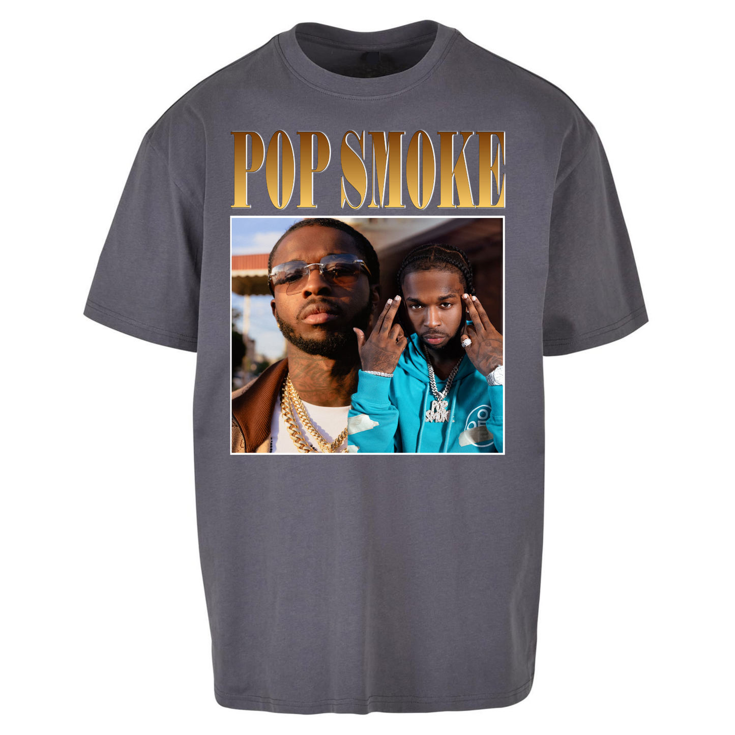 Pop Smoke Oversized T Shirts