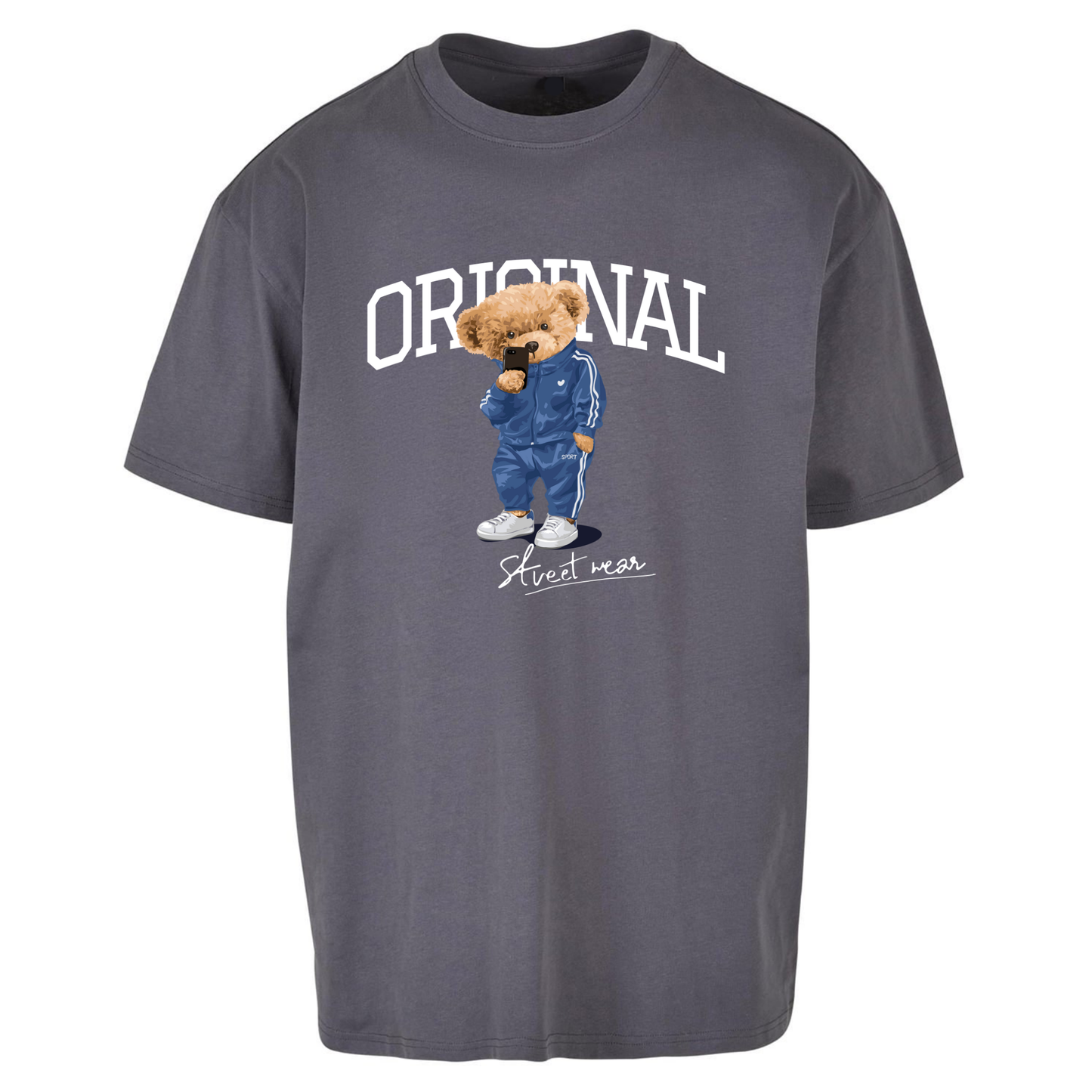 Teddy Bear Original Streetwear Oversized T Shirts