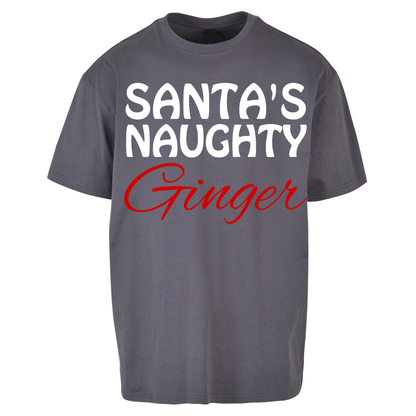 Naughty Ginger Oversized T Shirt