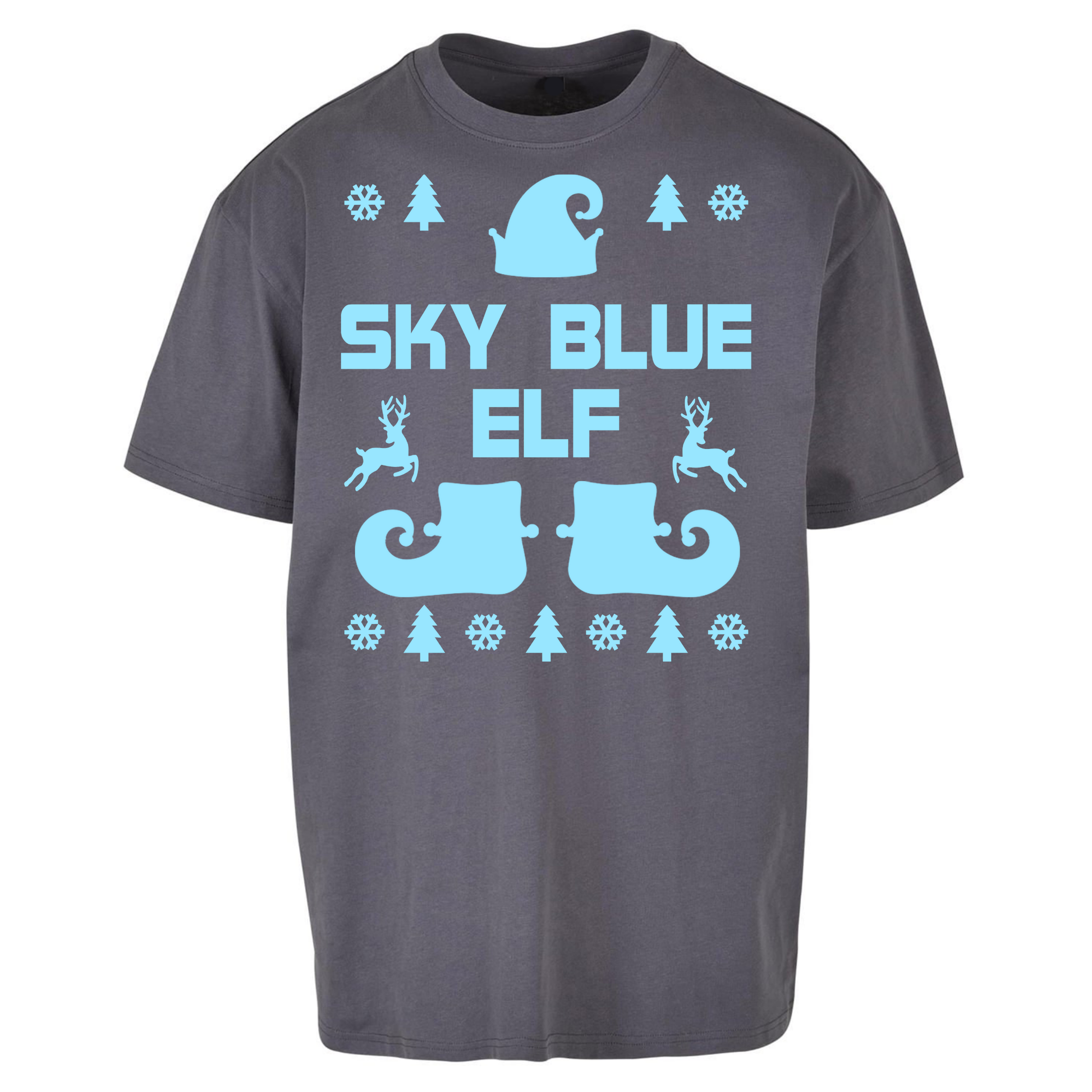 Coventry City FC Christmas Oversized T Shirt