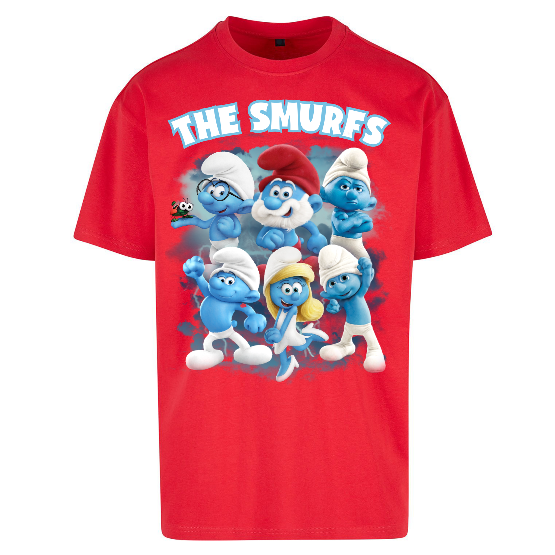The Smurfs Oversized T Shirts 
