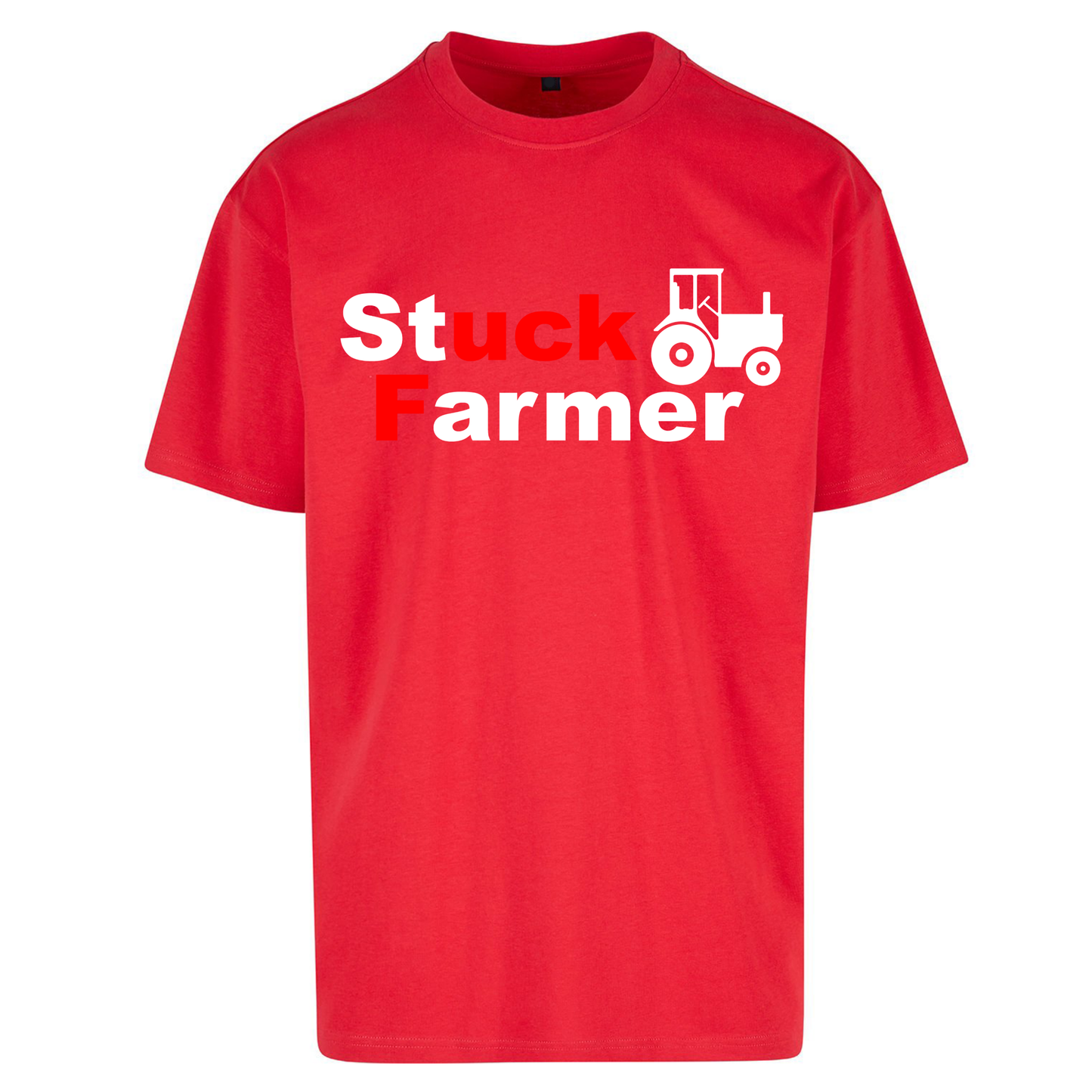 Stuck Farmer Oversized T Shirt
