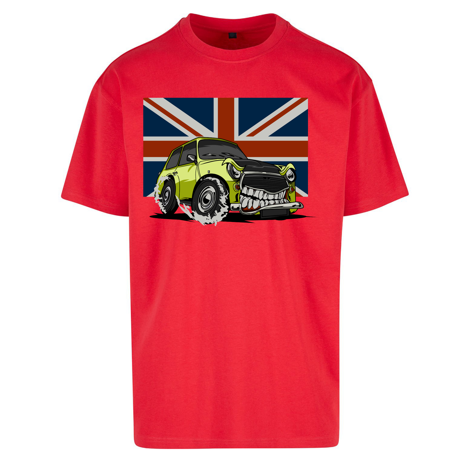Union Jack Angry Mini Oversized T Shirts