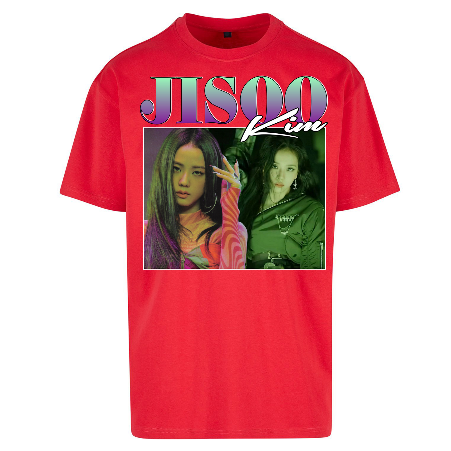 Jisoo Kim Oversized T Shirts