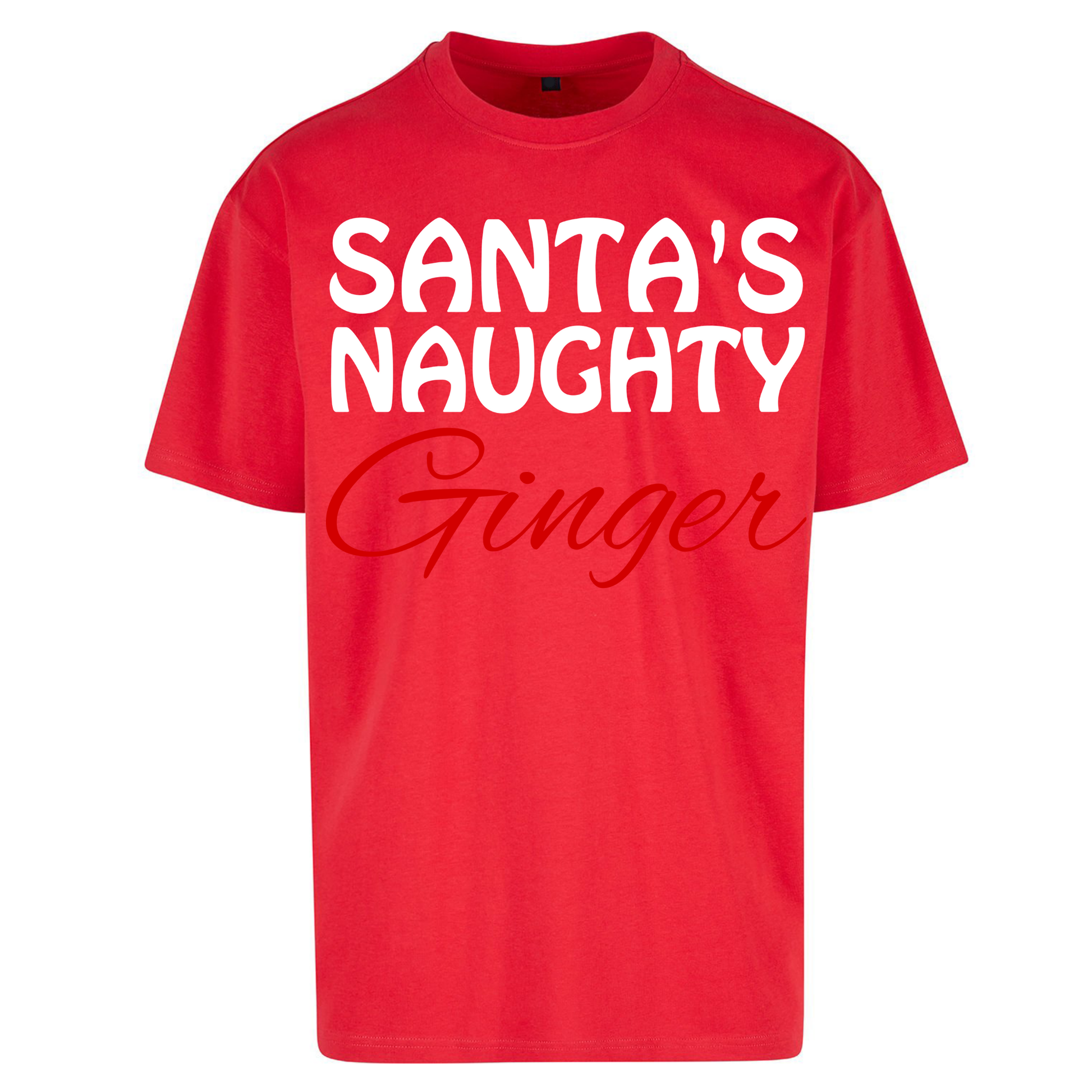 Naughty Ginger Oversized T Shirt