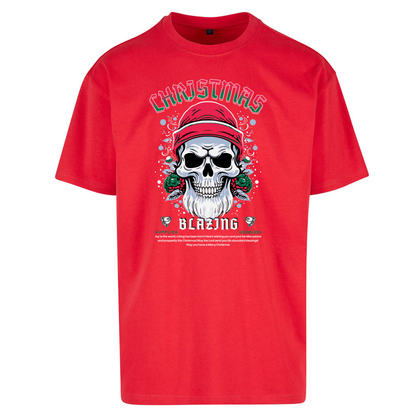 Christmas Blazing Oversized T Shirts
