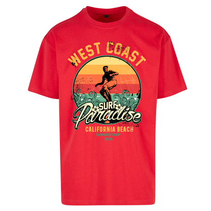 West Coast Surf Paradise Oversized T Shirts
