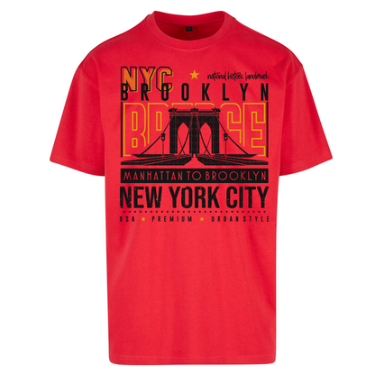 NYC Brooklyn Bridge Oversized T Shirts