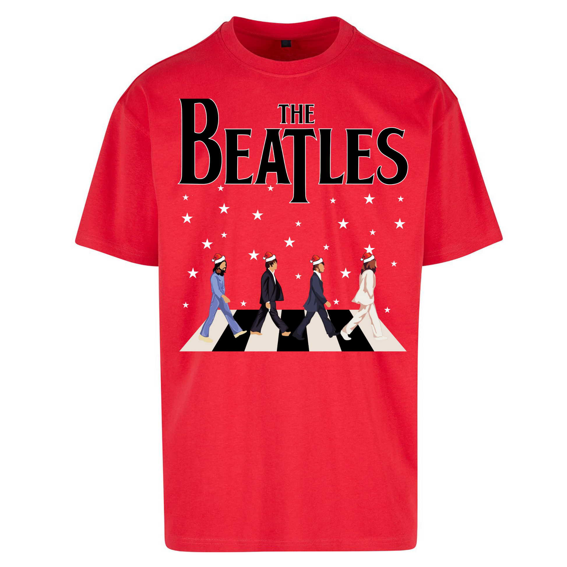 The Beatles Abbey Road Christmas Oversized T Shirts