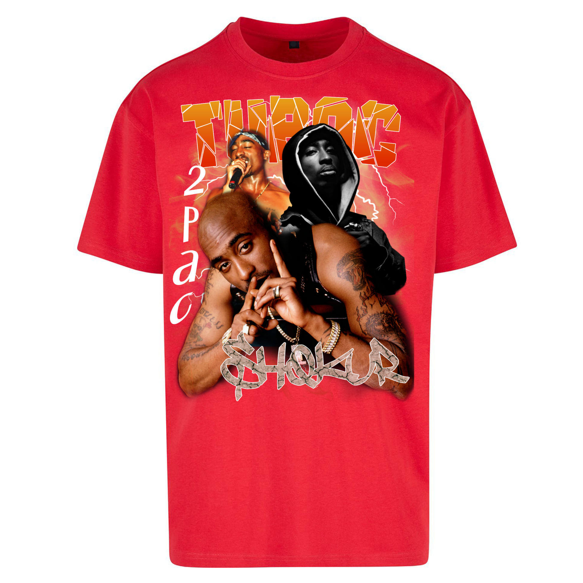 Tupac All Eyez On Me Oversized T Shirts