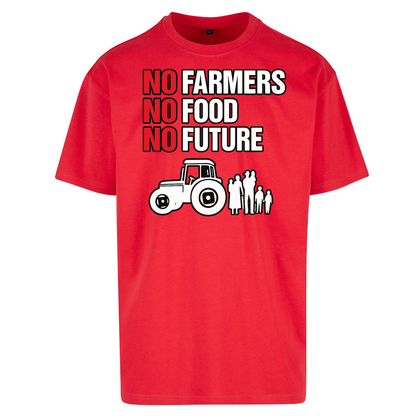 Farmers Agricultural Inheritance Tax Protest Oversized T Shirts
