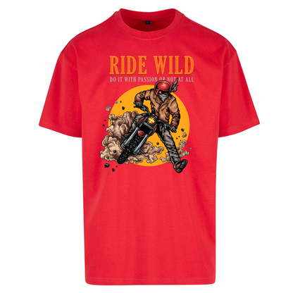 Ride Wild Oversized T Shirts