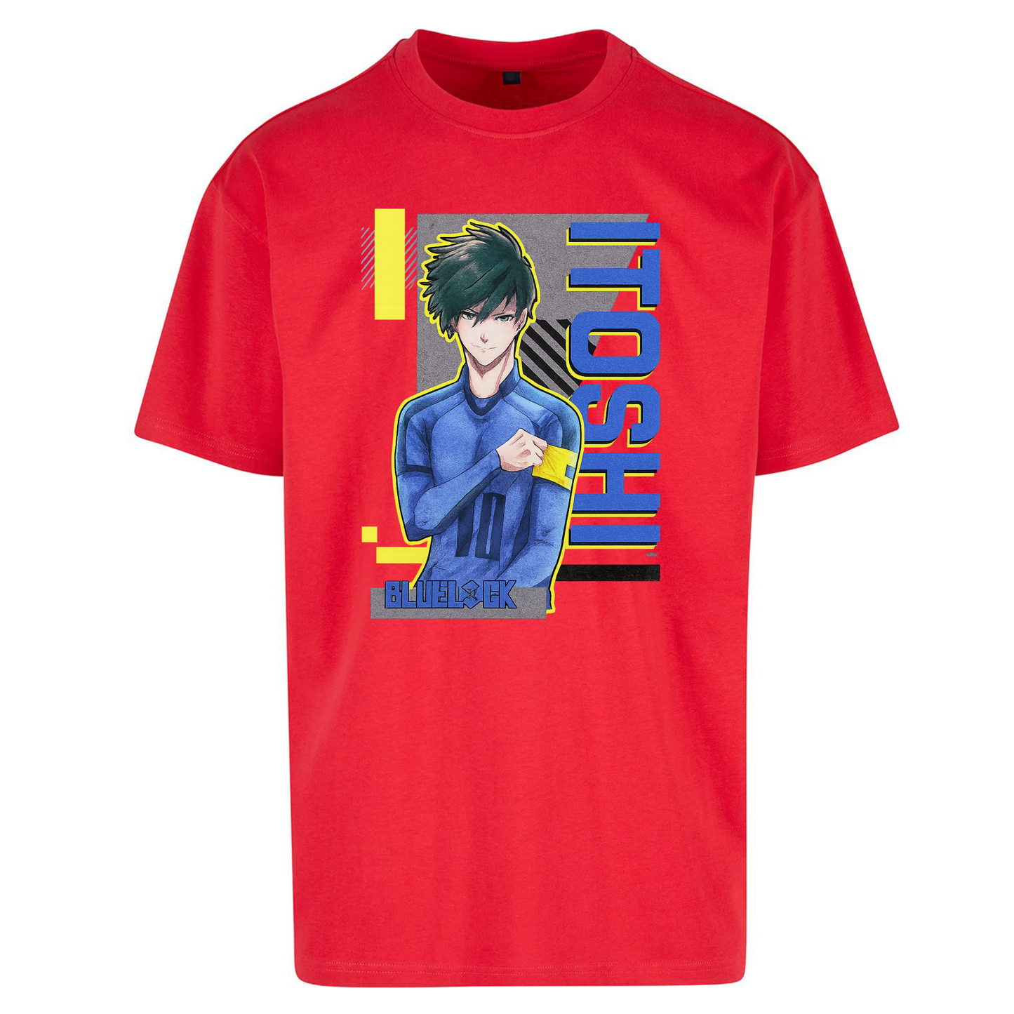 Blue Lock Rin Itoshi Oversized T Shirts