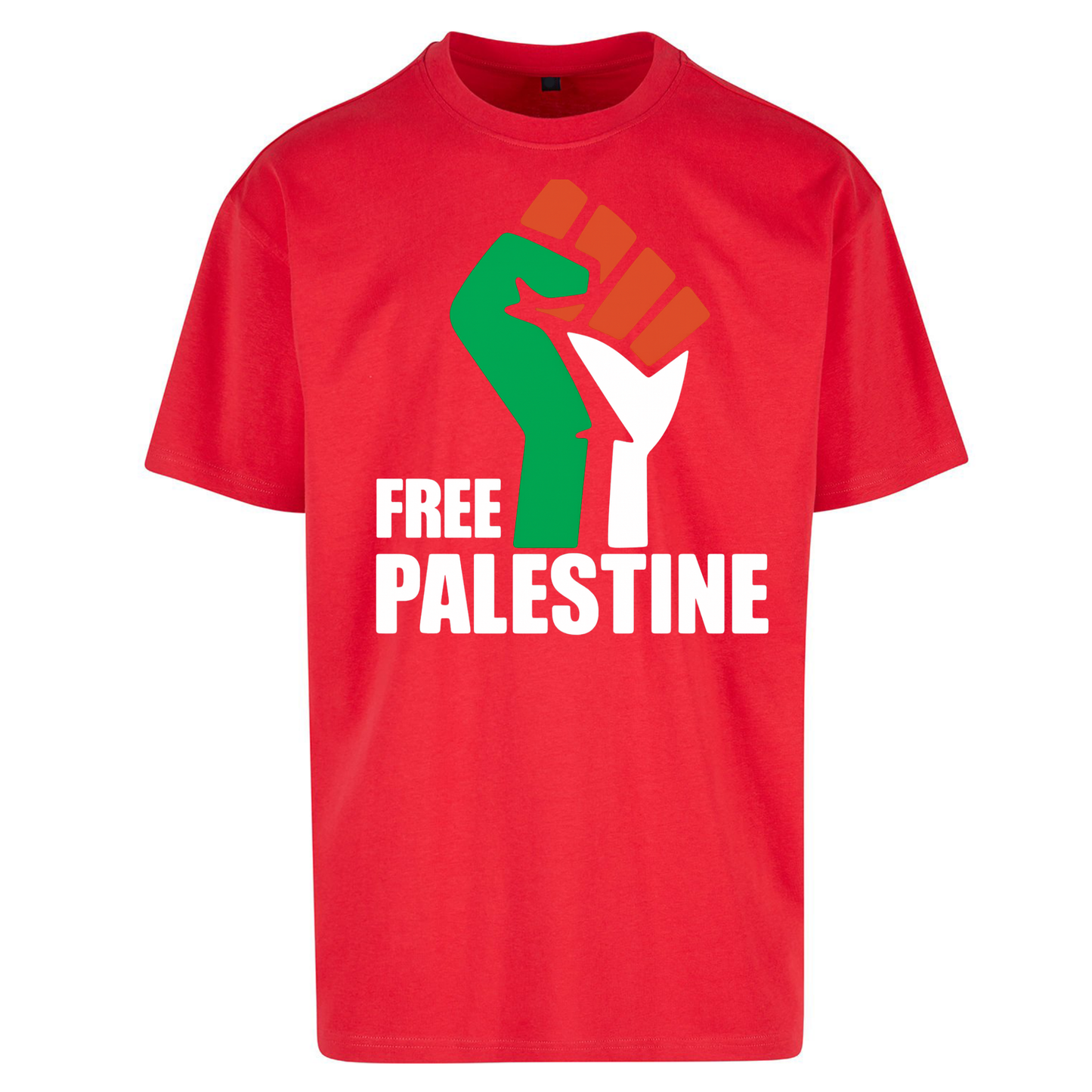 Free Palestine Oversized T Shirts