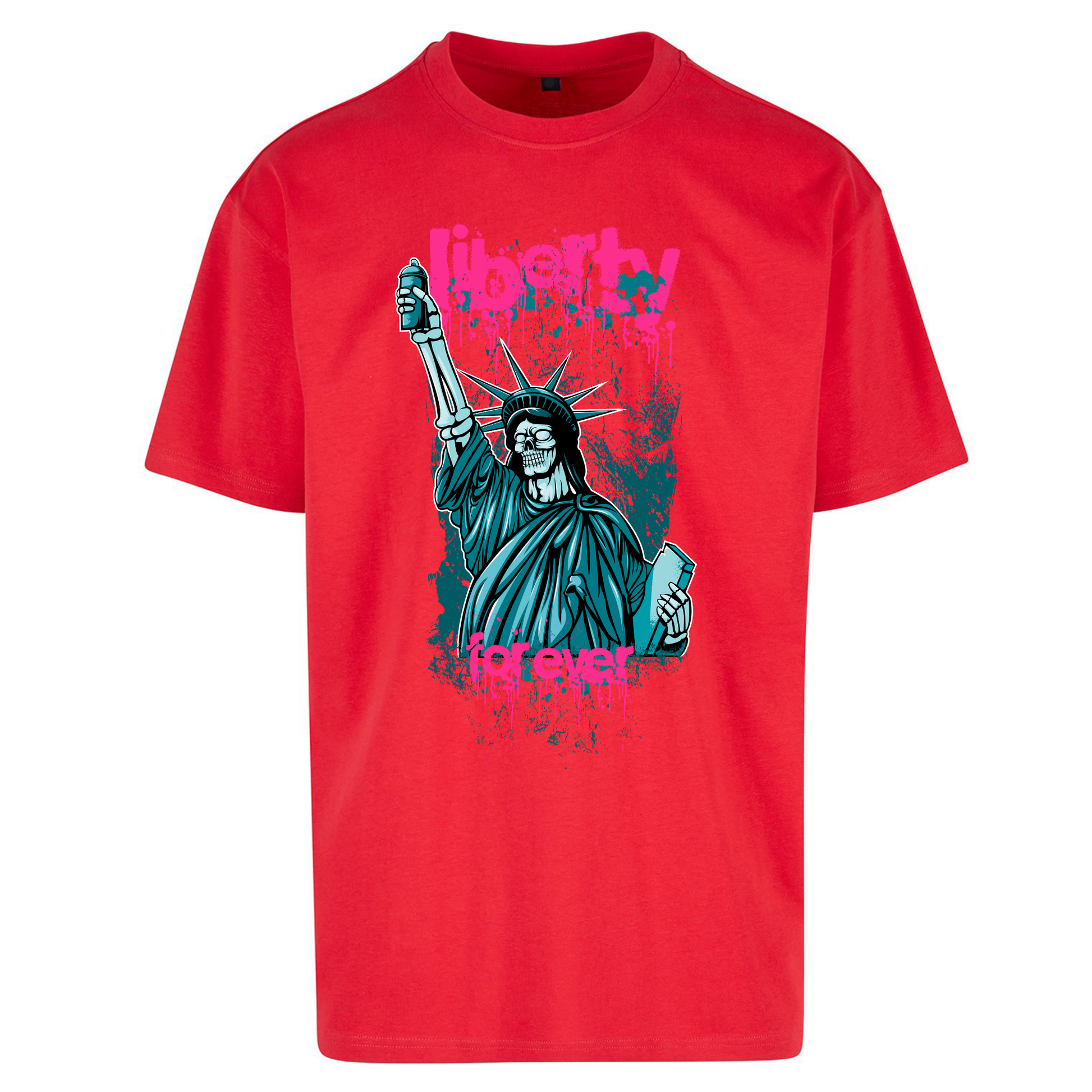 Liberty For Ever Oversized T Shirts