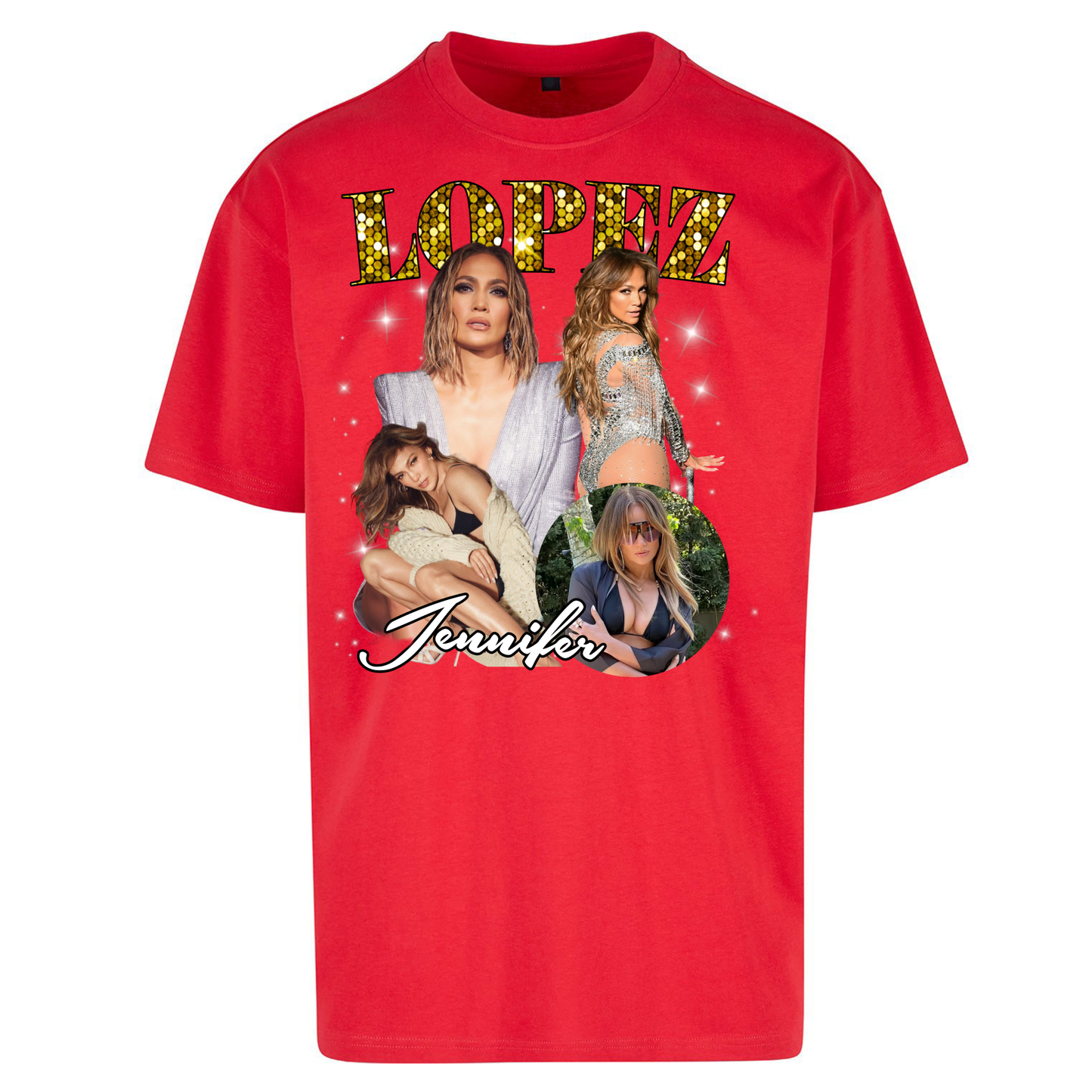 Jennifer Lopez Oversized T Shirts