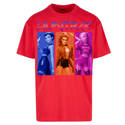 Kpop Demon Hunters Huntrix Oversized T Shirts
