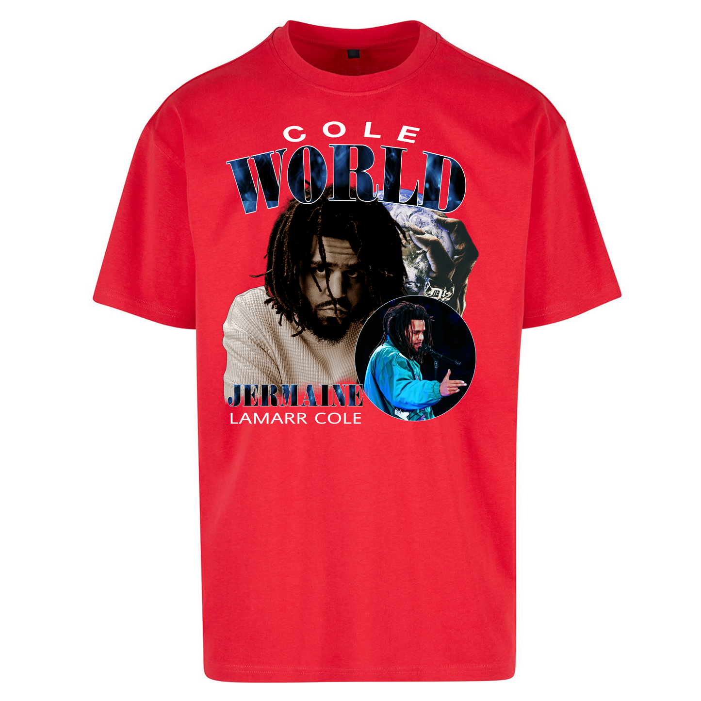 Cole World Jermaine Lamarr Cole Oversized T Shirts