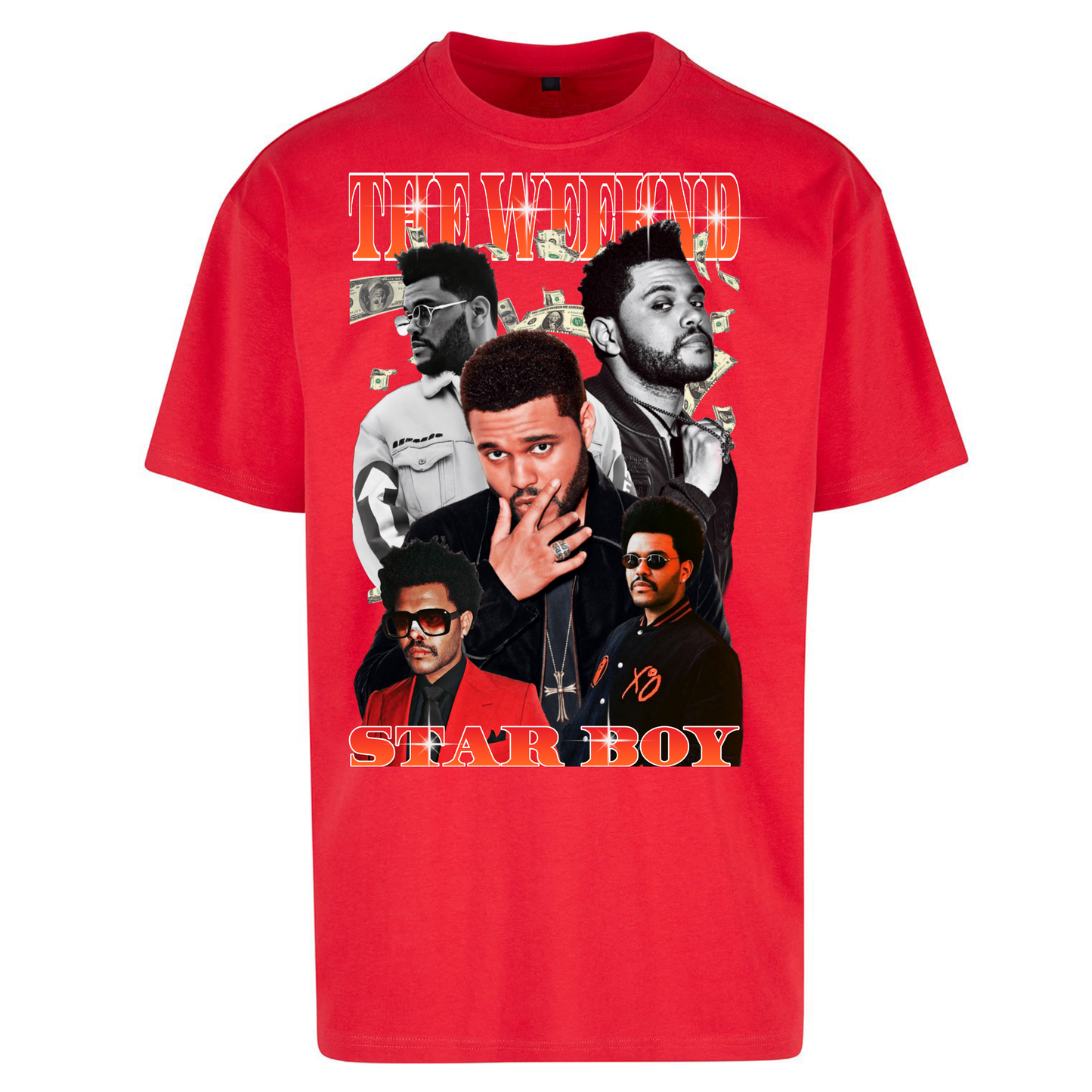 The Weekend Star Boy Oversized T Shirts