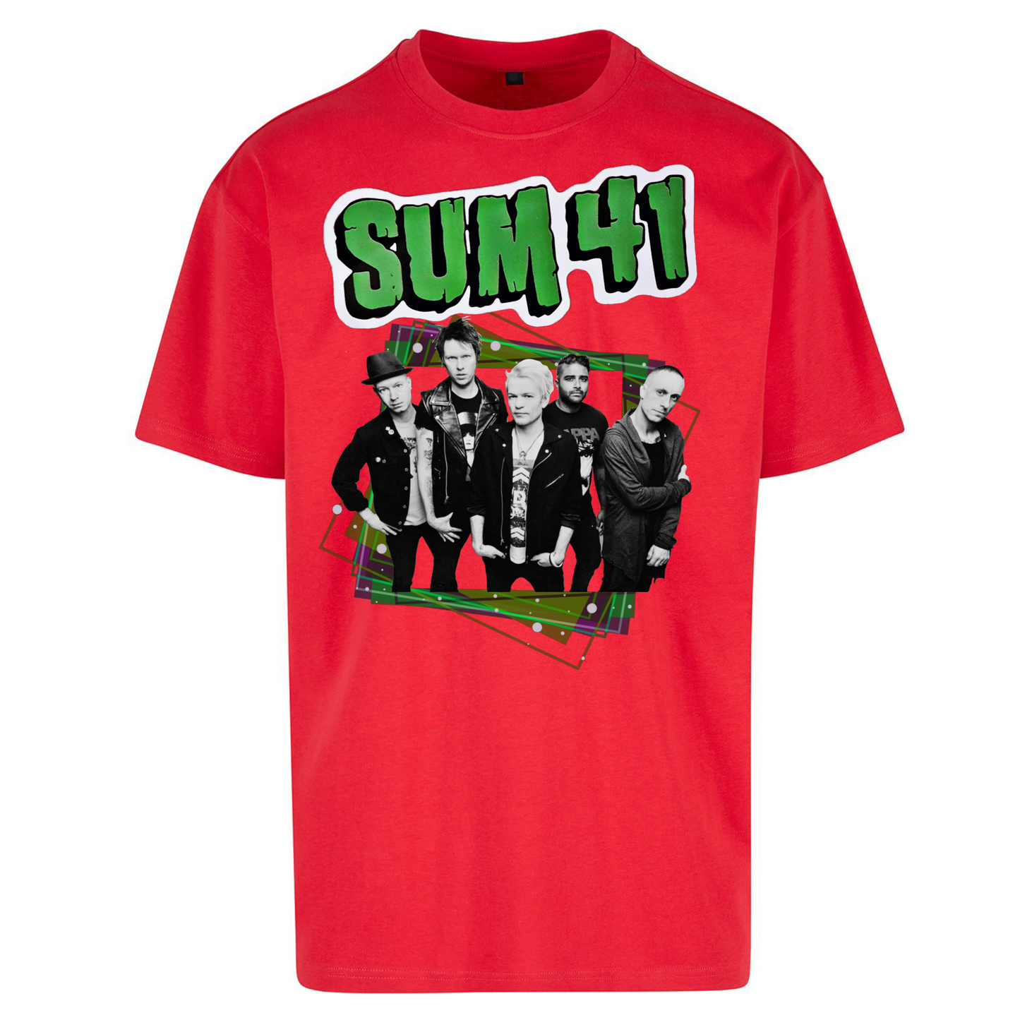 Sum 41 Oversized T Shirts