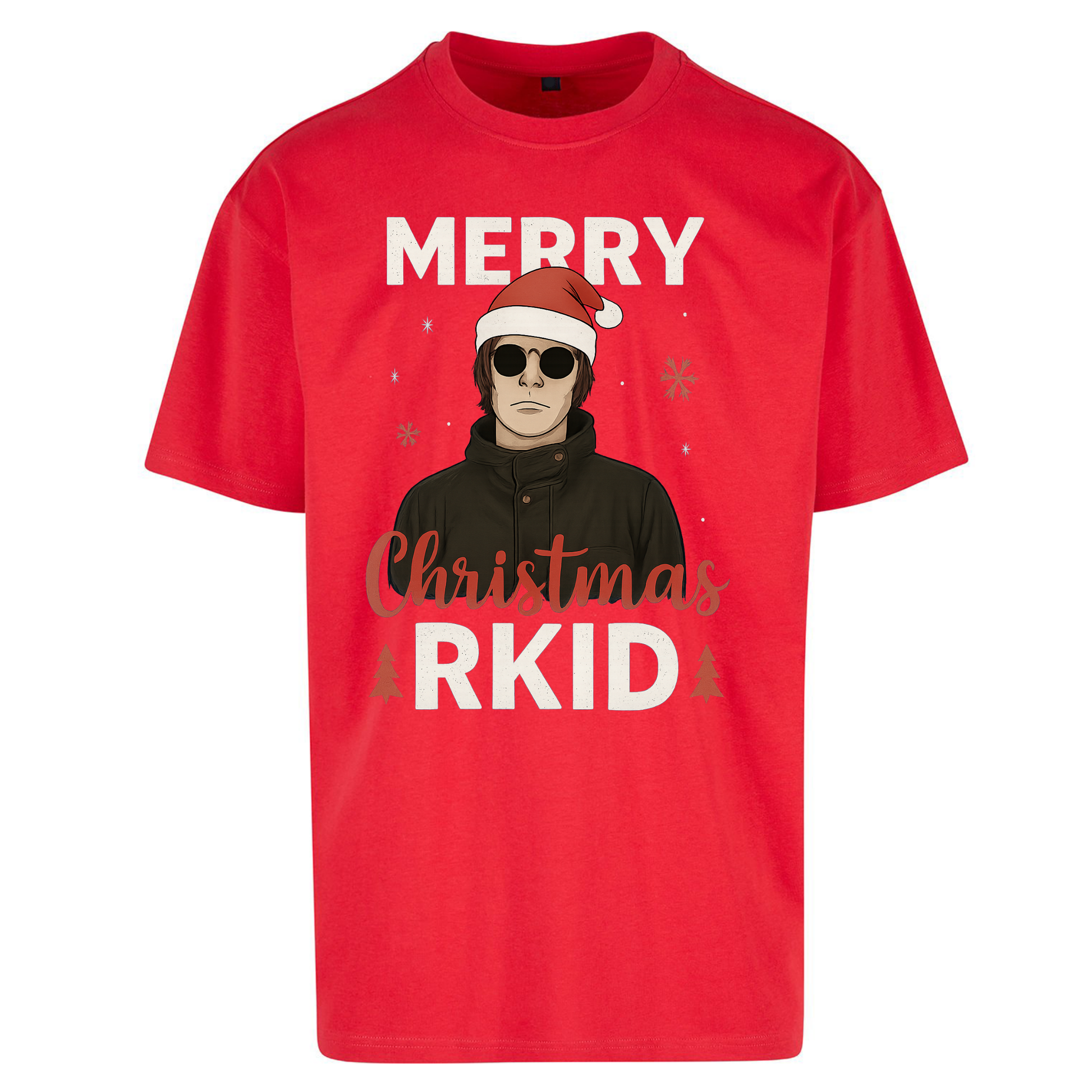 Merry Christmas RKID Oversized T Shirts