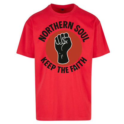 Northern Soul Keep The Faith Oversized T Shirts