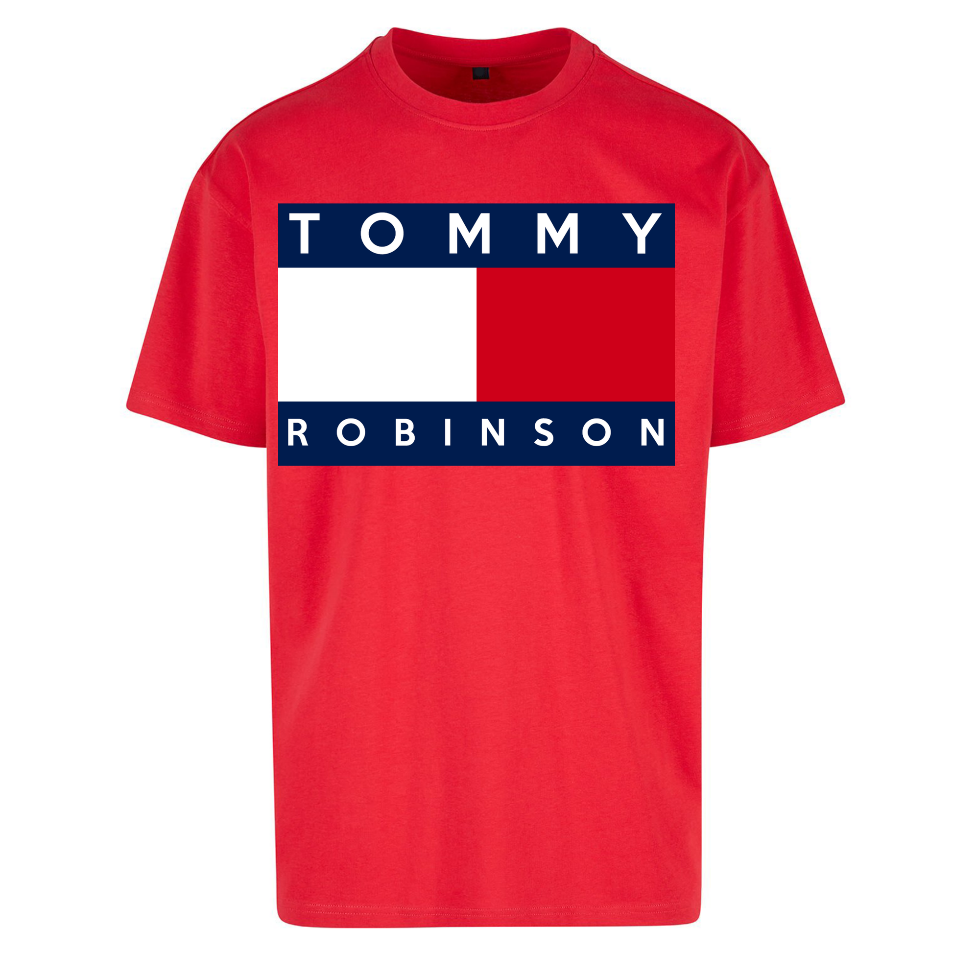 Tommy Robinson Oversized T Shirts