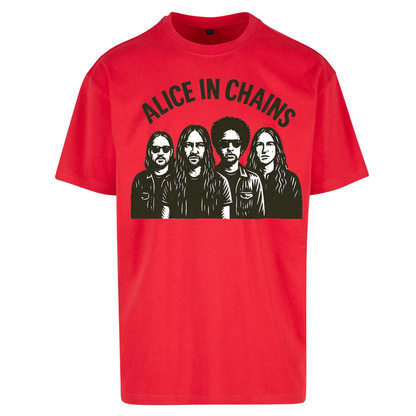 Alice in Chains Oversized T Shirts