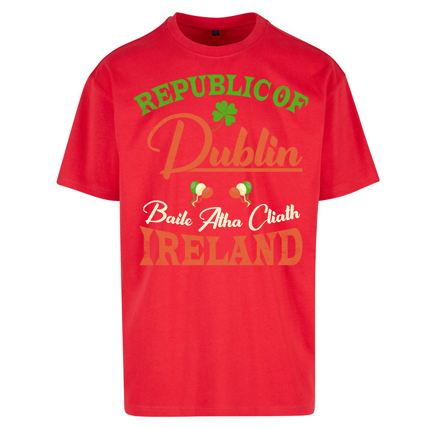 Dublin Ireland Oversized T Shirts