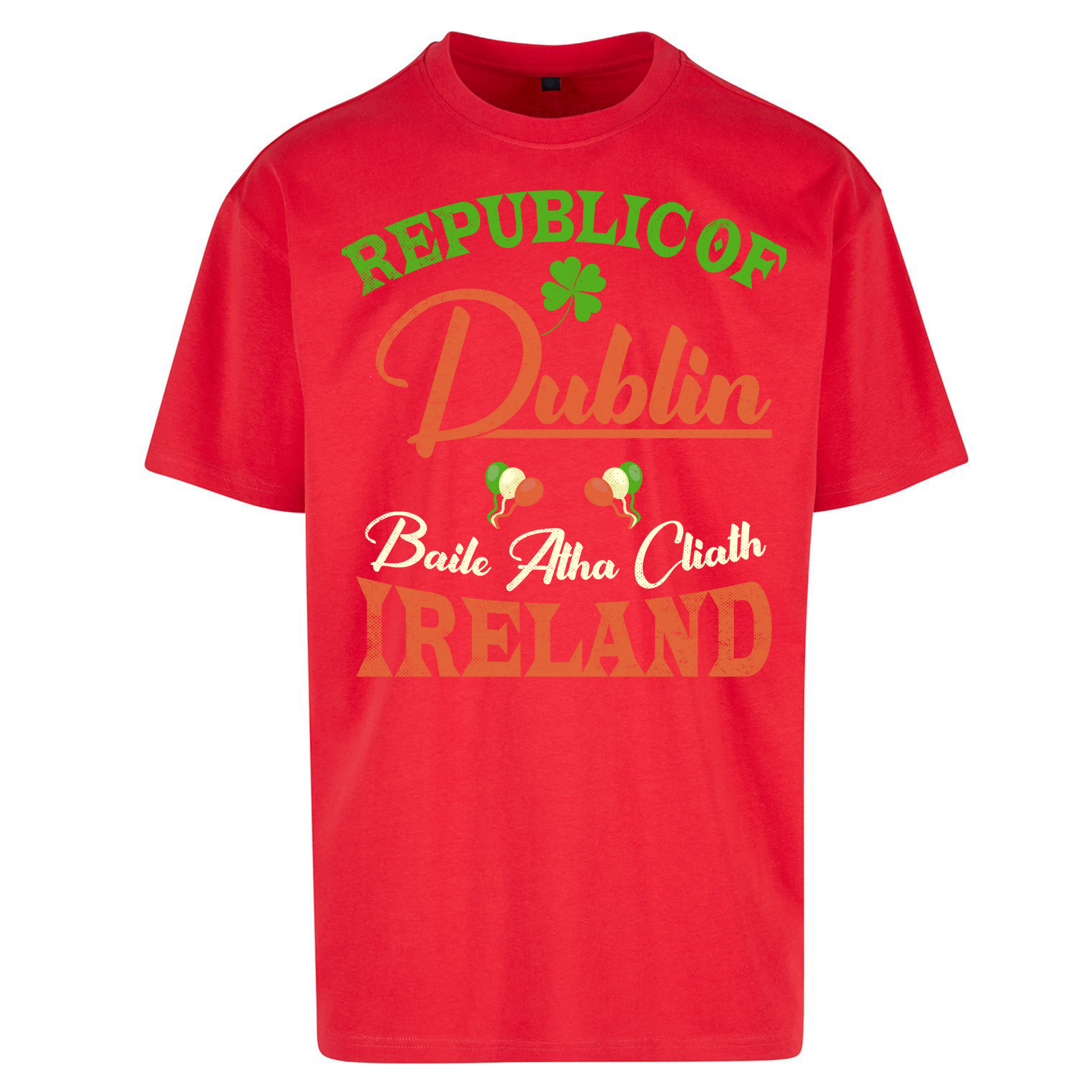 Dublin Ireland Oversized T Shirts