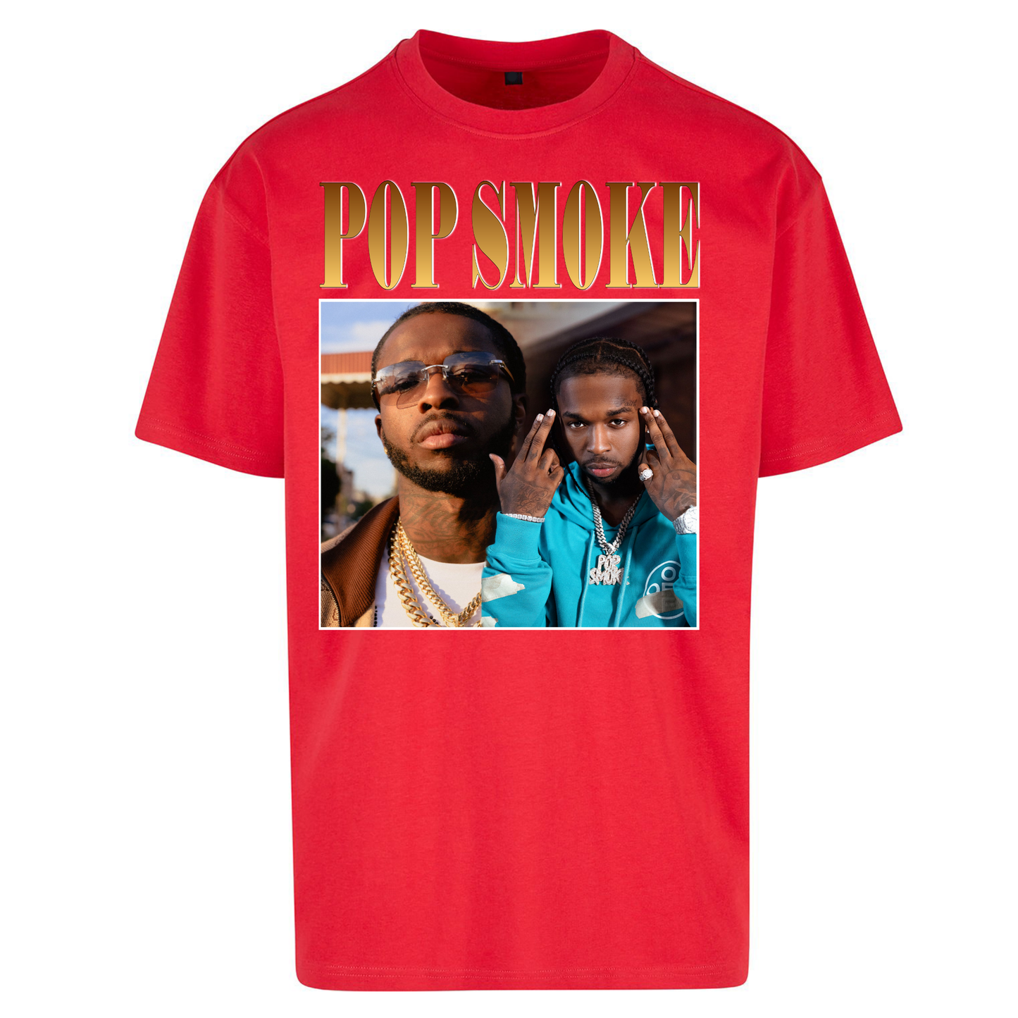 Pop Smoke Oversized T Shirts
