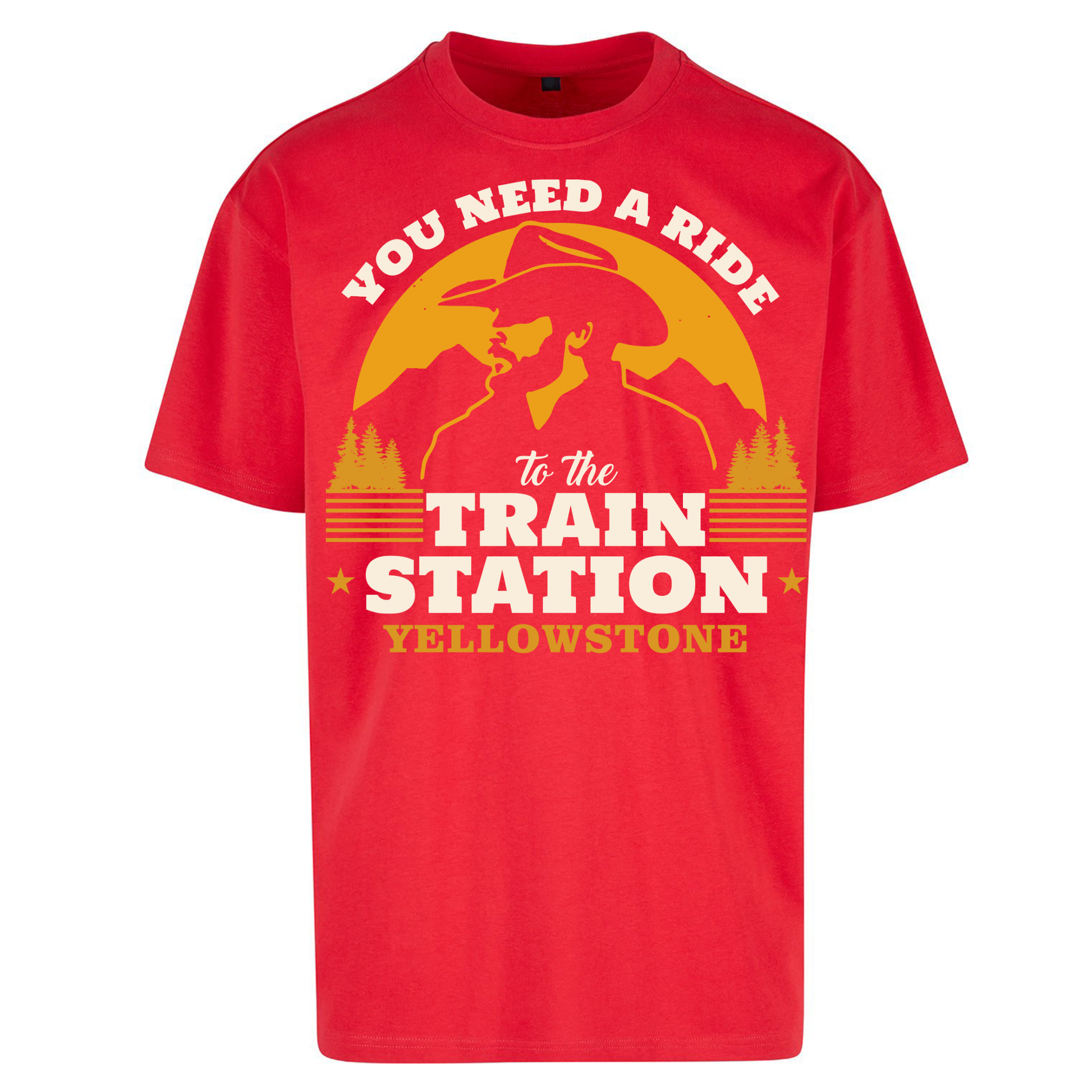 You Need A Ride To The Train Station Oversized T Shirts