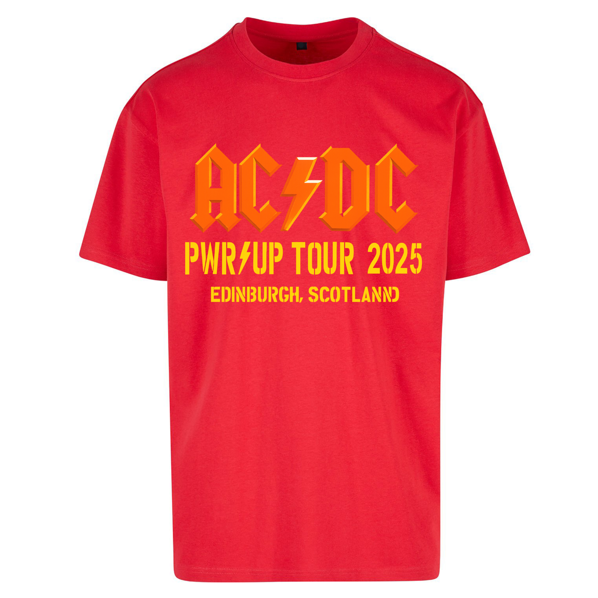 AC/DC Power Up Tour 2025 Oversized T Shirts