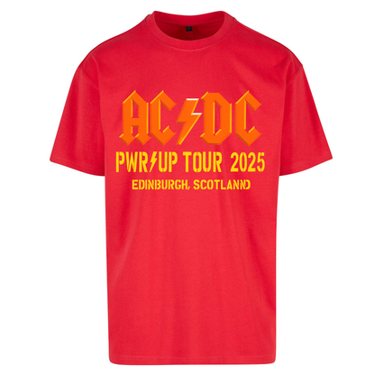 AC/DC Power Up Tour 2025 Oversized T Shirts
