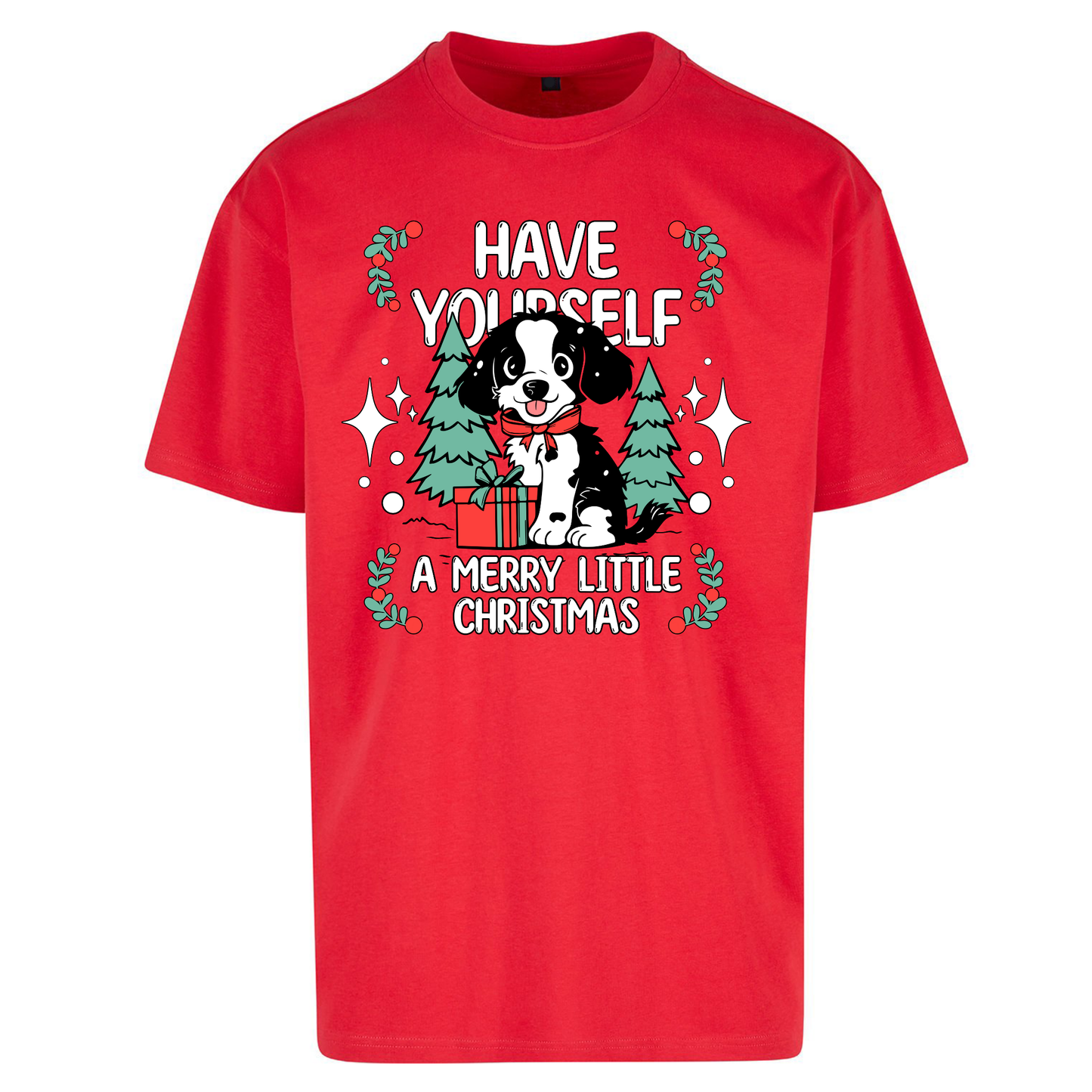 Have Yourself a Merry Little Christmas Oversized T Shirts