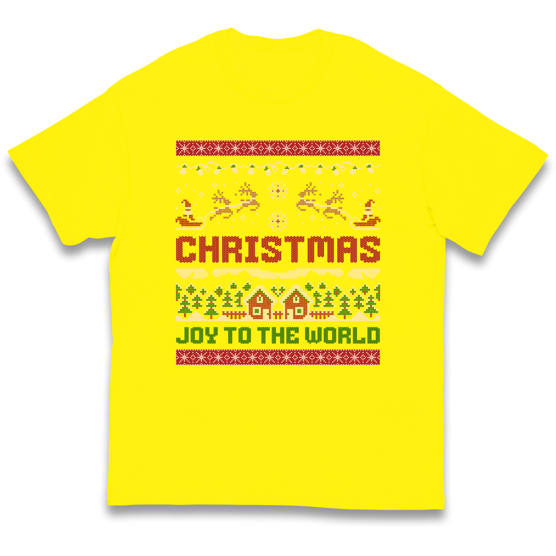 Christmas Joy to the World Christmas kids t shirt