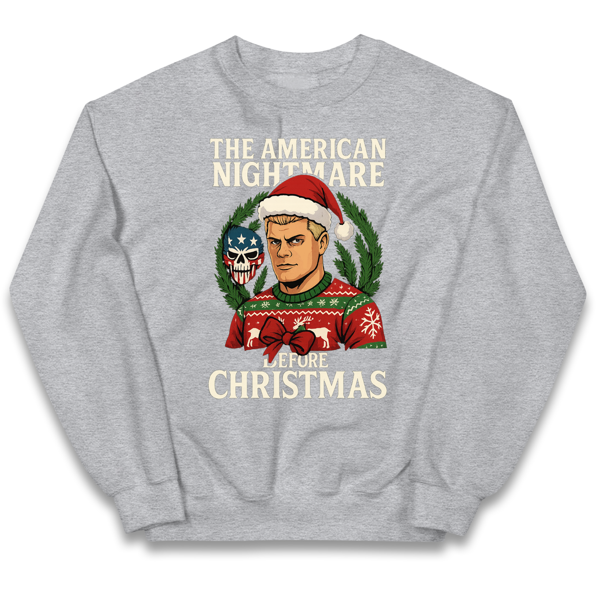 Cody Rhodes Christmas Kids Sweatshirt