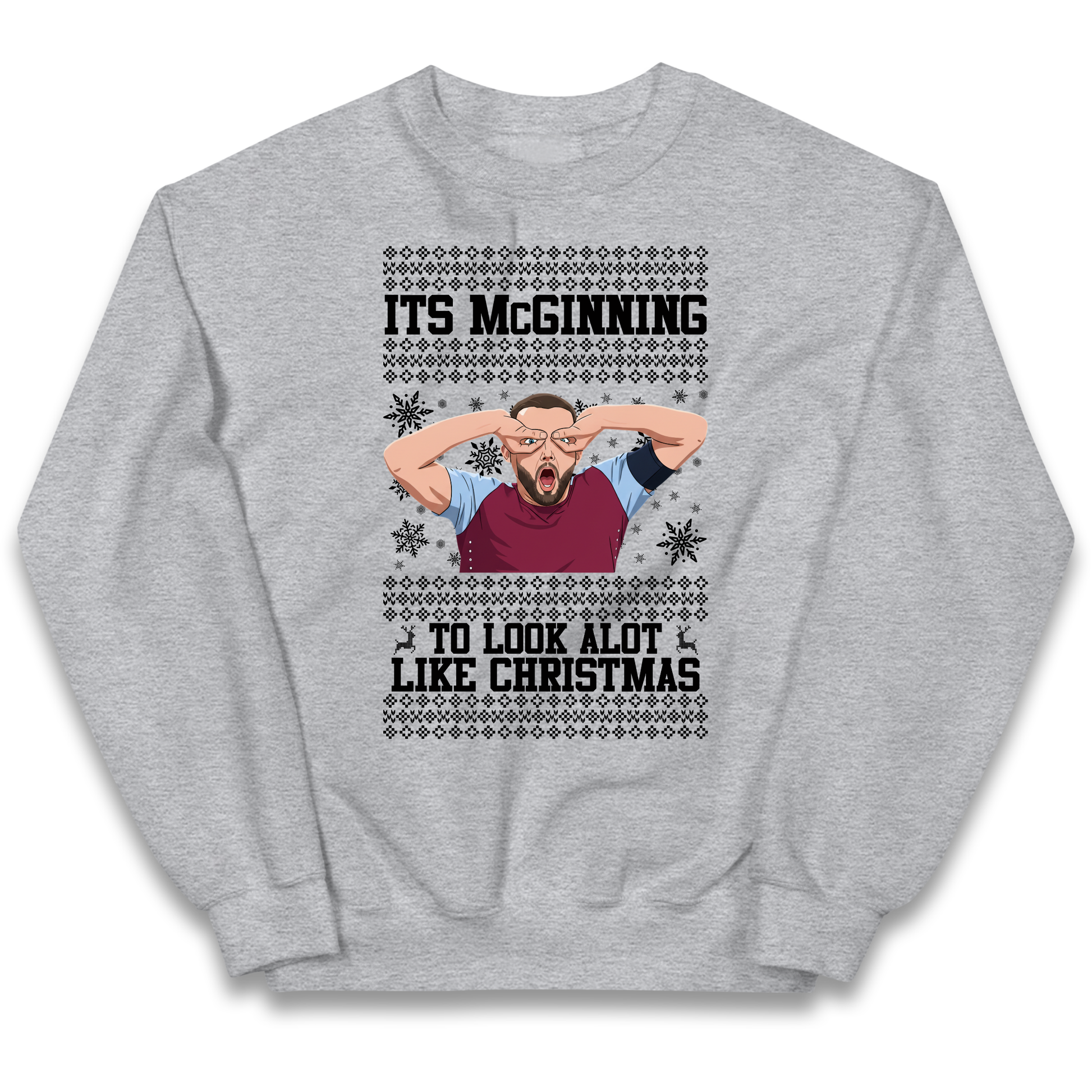 John McGinn Christmas Kids Jumper