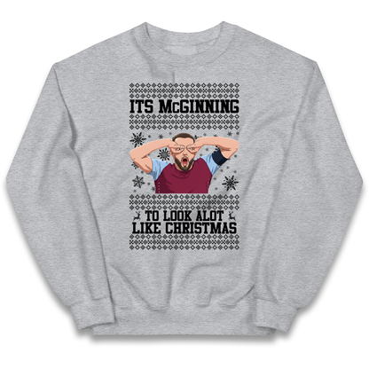 John McGinn Christmas Kids Jumper