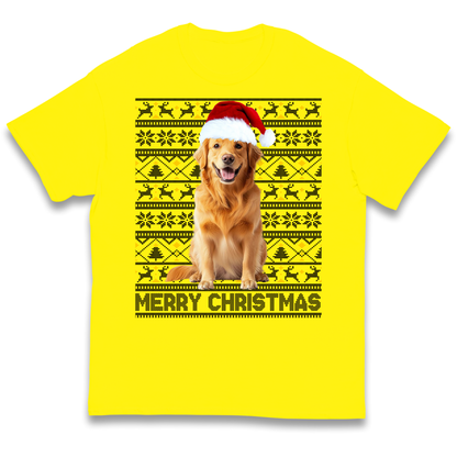 Merry Christmas Dog kids t shirt