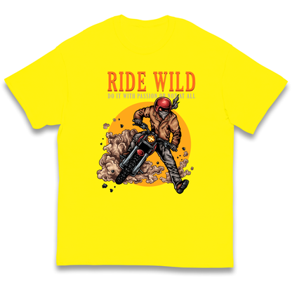 Ride Wild kids t shirt